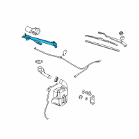 OEM 2008 Chevrolet Malibu Front Transmission Diagram - 22711011