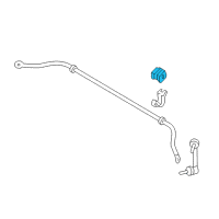 OEM 2020 Infiniti QX60 Bush-Rear Stabilizer Diagram - 56243-3JA0A