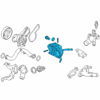 OEM Acura ILX Case, Thermostat Diagram - 19320-R1A-A00