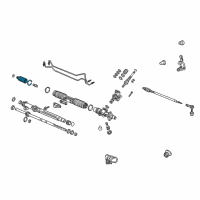 OEM 2001 Honda Civic Boot B Set Diagram - 06537-S5A-H01