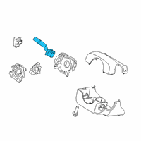 OEM 2017 Ford F-150 Combo Switch Diagram - FL3Z-13K359-AC