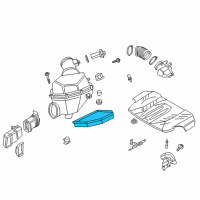 OEM 2014 BMW M5 Air Filter (BANK 2) Diagram - 13-72-7-843-283