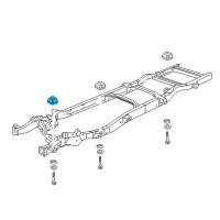 OEM 2001 Chevrolet Express 3500 Cushion Diagram - 25728546