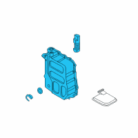 OEM Kia Cover-Valve Body Diagram - 452803B000