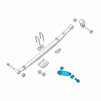 OEM 2016 Nissan NV1500 ABSORBER Kit - Shock, Rear Diagram - E6200-1PA0D