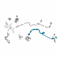 OEM 2004 Acura RSX Hose, Power Steering Feed Diagram - 53713-S6M-A04