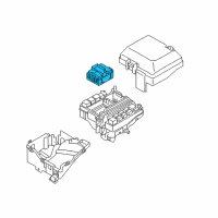 OEM 2016 Hyundai Sonata Pcb Block Assembly Diagram - 91950-C1624