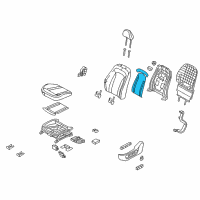 OEM 2014 Kia Optima Heater-Front Seat Back Diagram - 883954C030