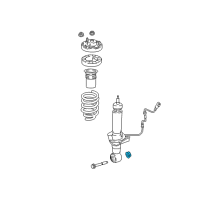 OEM 2021 Ford Expedition Knuckle Nut Diagram - -W520217-S441