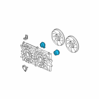 OEM 2005 Chevrolet Monte Carlo Fan Motor Diagram - 89019111