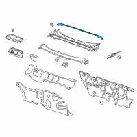 OEM Chevrolet Malibu Limited Rear Weatherstrip Diagram - 25911885