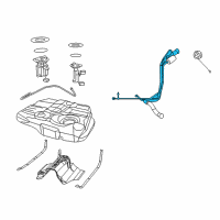 OEM 2013 Dodge Journey Tube-Fuel Filler Diagram - 68146401AB