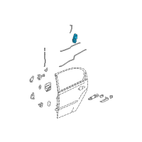 OEM 2007 Chevrolet Malibu Latch Diagram - 15891971