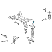 OEM 2014 Nissan Pathfinder STOPPER Rear Suspension Diagram - 55460-JP00A
