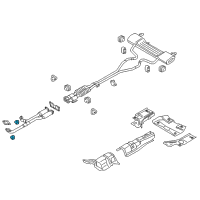 OEM 2022 Lincoln Corsair Converter Nut Diagram - -W714265-S442