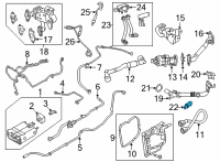 OEM 2022 Ford Bronco Sport Sensor Diagram - KA1Z-9U498-A