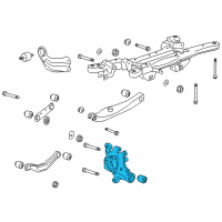 OEM 2012 Buick LaCrosse Knuckle Diagram - 13327458