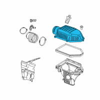 OEM 2018 Dodge Challenger Air Cleaner Diagram - 68472565AA