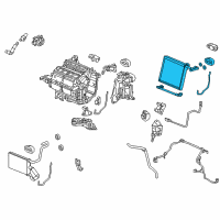 OEM 2014 Acura RDX Evaporator Diagram - 80211-TX4-A41