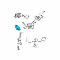 OEM 2008 Chevrolet Equinox Module Diagram - 25883854