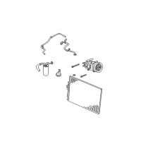 OEM 2004 Jeep Liberty Cap-A/C Check Valve Diagram - 5264642