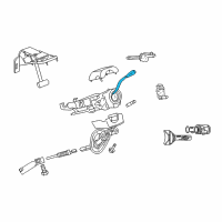 OEM 2007 Dodge Ram 2500 Shifter-Gearshift Diagram - 5057491AA