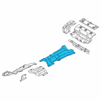 OEM 2022 BMW 530e FUEL TANK HEAT INSULATION Diagram - 51-48-5-A0B-073