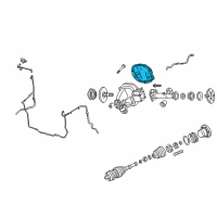 OEM 2016 Ford Expedition Rear Cover Diagram - 8L1Z-4033-A