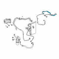 OEM 2010 Chrysler Sebring Hose-Heater Supply Diagram - 5058095AD