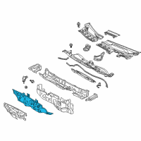 OEM 2011 Scion xB Dash Panel Diagram - 55101-12B90