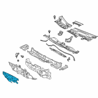 OEM 2013 Scion tC Insulator Diagram - 55223-21020