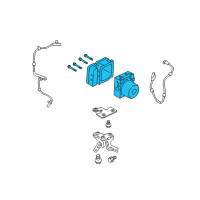 OEM 2019 Ford Fiesta ABS Control Unit Diagram - D2BZ-2C405-E