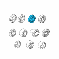 OEM 2006 Ford F-250 Super Duty Wheel Cap Diagram - 5C3Z-1130-SA