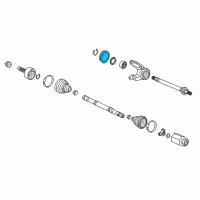 OEM 2018 Honda Accord Seal, Half Shaft Diagram - 91260-TL0-G01