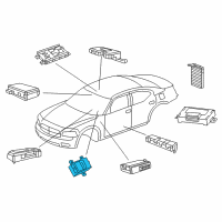 OEM 2017 Dodge Charger Module-Lighting Control Diagram - 4602892AD