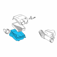 OEM 2019 Toyota Tacoma Lower Cover Diagram - 17701-0P140