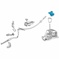 OEM 2021 Lexus RX350 Cover Sub-Assembly, SHIF Diagram - 58808-48010-E0