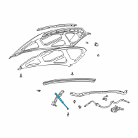 OEM 2001 Ford F-350 Super Duty Lift Cylinder Diagram - F81Z-16C826-AD