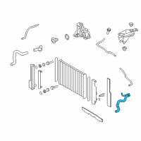 OEM 2009 Scion xB Upper Hose Diagram - 16571-28290