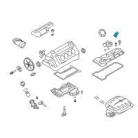 OEM 2009 BMW M3 Camshaft Position Sensor Diagram - 13-62-7-837-904