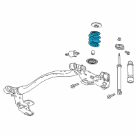 OEM 2013 Buick Encore Coil Spring Diagram - 42398115
