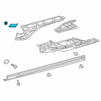 OEM 2019 Toyota RAV4 Pillar Trim Diagram - 60118-0R051