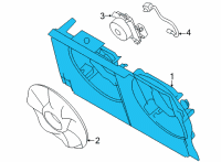 OEM 2022 Toyota GR86 Shroud Diagram - SU003-10430