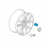 OEM 2021 Honda Civic Disk, Aluminum Wheel (18X8J) (Enkei) Diagram - 42700-TV8-E81