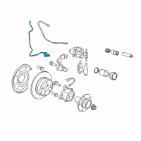 OEM 2014 BMW X6 Dxc Pulse Generator, Rear Diagram - 34-52-6-771-777