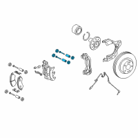 OEM 2016 Ram ProMaster 1500 Pin-Disc Brake Diagram - 68095419AA