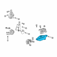 OEM 2015 Cadillac XTS Mount Bracket Diagram - 13227756