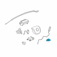 OEM Pontiac G8 Side Sensor Diagram - 92164399