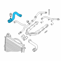 OEM 2002 BMW M5 Cooling System Water Hose Diagram - 11-53-1-407-812