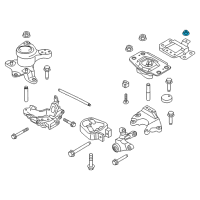 OEM 2018 Ford C-Max Knuckle Nut Diagram - -W520415-S442